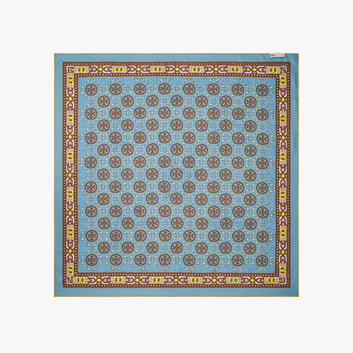 Tory Burch Medallion Floral Silk Square 6 Tory Burch Medallion Floral Silk Square - Image 4