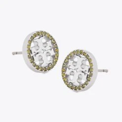 Tory Burch Miller Pavé Stud Earring -Chic Style Shop Miller20Pave20Stud20Earring.TB 53422 020 SLDET.pdp 1200x1200 1
