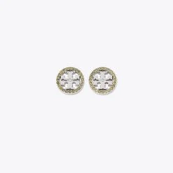Tory Burch Miller Pavé Stud Earring -Chic Style Shop Miller20Pave20Stud20Earring.TB 53422 020 SLFRO.pdp 1200x1200 1