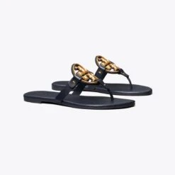 Tory Burch Miller Soft Metal Logo Sandal -Chic Style Shop Miller20Soft20Metal20Logo20Sandal.TB 136593 430 SLANG.pdp 1200x1200 1