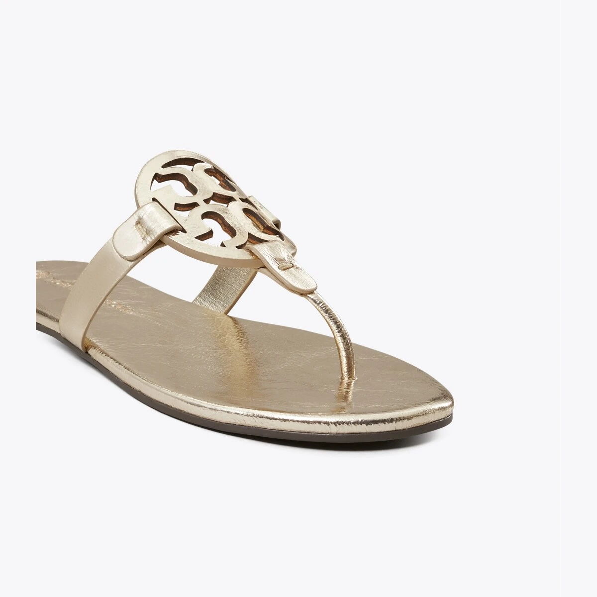 Tory Burch Miller Soft Metallic Sandal 4 Tory Burch Miller Soft Metallic Sandal - Image 2