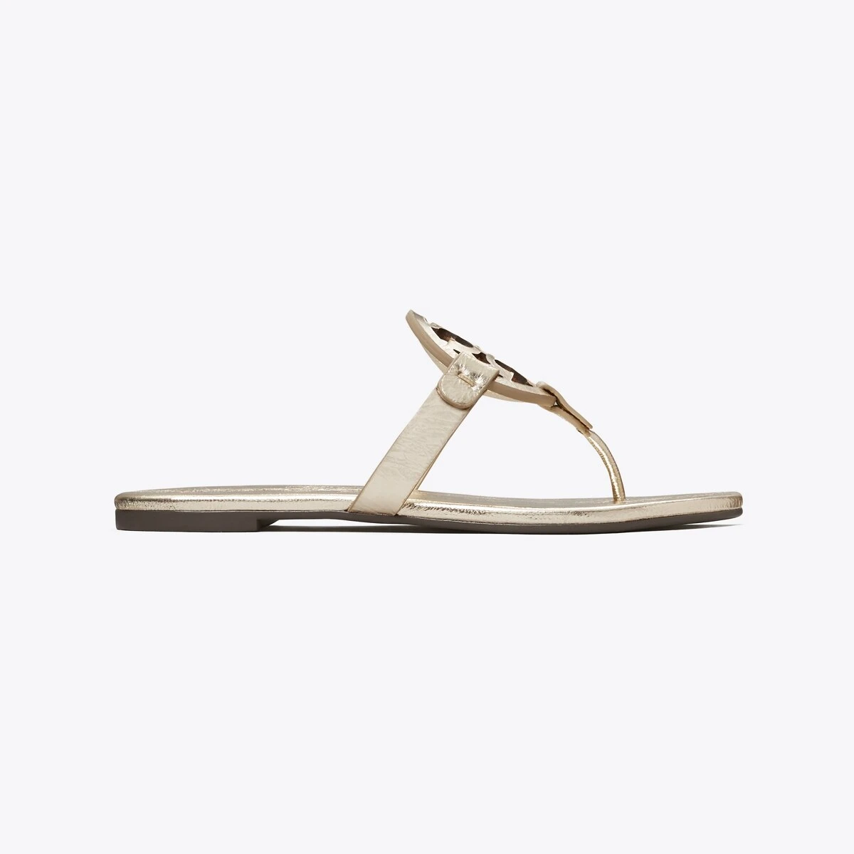 Tory Burch Miller Soft Metallic Sandal 3 Tory Burch Miller Soft Metallic Sandal