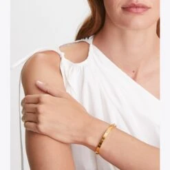 Tory Burch Miller Stud Hinge Bracelet, 5MM -Chic Style Shop Miller20Stud20Hinge20Bracelet205MM.TB 87044 720 20220518 OMACC.pdp 1200x1200 1