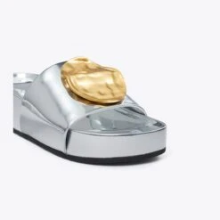 Tory Burch Patos Mismatched Slide