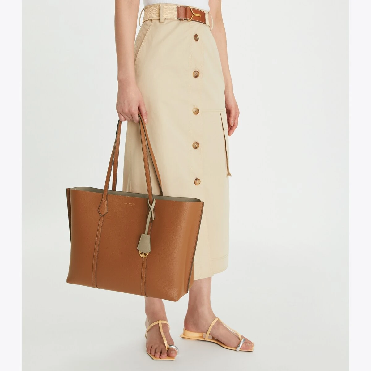 Tory Burch Perry Triple-Compartment Tote Bag 19 Tory Burch Perry Triple-Compartment Tote Bag - Image 17