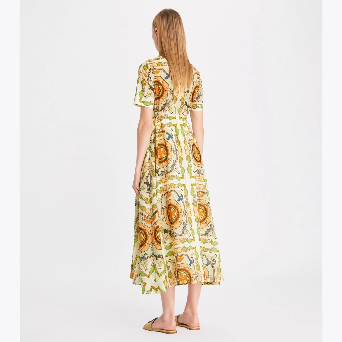 Tory Burch Printed Cotton Shirtdress 3 Tory Burch Printed Cotton Shirtdress