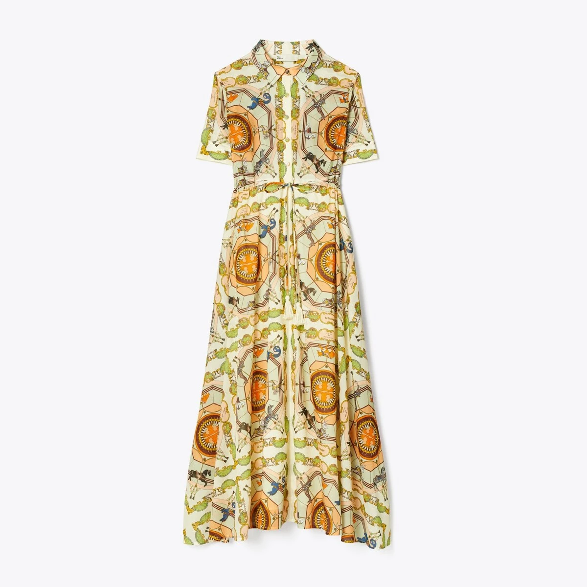 Tory Burch Printed Cotton Shirtdress 5 Tory Burch Printed Cotton Shirtdress - Image 3