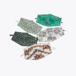 Tory Burch Printed Face Mask, Set Of 5 -Chic Style Shop Printed20Face20Mask20Set20of205.TB 81264 961 SLFRO.pdp 1200x1200 1