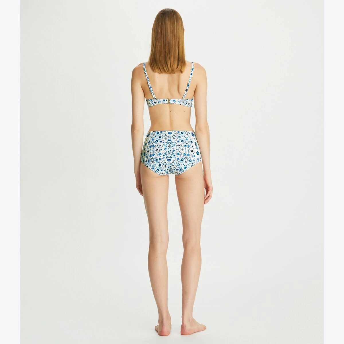 Tory Burch Printed High-Waisted Bikini Bottom 3 Tory Burch Printed High-Waisted Bikini Bottom