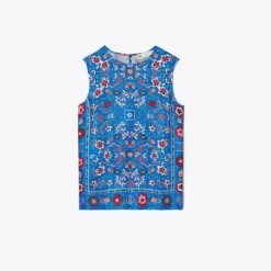 Tory Burch Printed Silk Shell -Chic Style Shop Printed20Silk20Shell.TB 153142 480 SLFRO.pdp 1200x1200 1