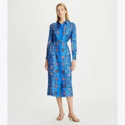 Tory Burch Printed Silk Shirtdress -Chic Style Shop Printed20Silk20Shirtdress.TB 152209 480 20230515 OMFRO.pdp 1200x1200 1