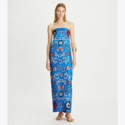Tory Burch Printed Silk Strapless Dress -Chic Style Shop Printed20Silk20Strapless20Dress.TB 152202 480 20230515 OMFRO.pdp 1200x1200 1