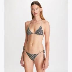 Tory Burch Printed String Bikini Bottom