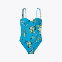 Tory Burch Printed Underwire One-Piece Swimsuit -Chic Style Shop Printed20Underwire20One Piece20Swimsuit.TB 151054 422 SLFRO.pdp 1200x1200 1