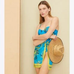 Tory Burch Printed Underwire One-Piece Swimsuit