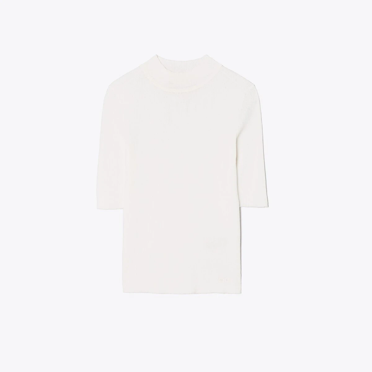 Tory Burch Ribbed Short-Sleeve Mockneck 13 Tory Burch Ribbed Short-Sleeve Mockneck - Image 11