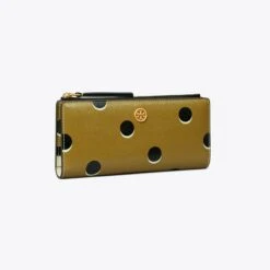 Tory Burch Robinson Dotted Zip Slim Wallet -Chic Style Shop Robinson20Dotted20Zip20Slim20Wallet.TB 153091 250 SLANG.pdp 1200x1200 1