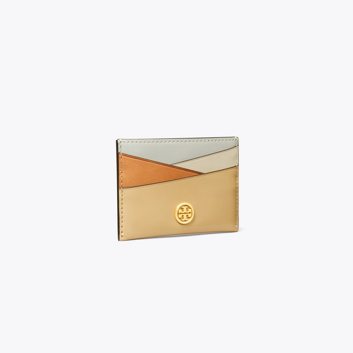 Tory Burch Robinson Patchwork Card Case 4 Tory Burch Robinson Patchwork Card Case - Image 2