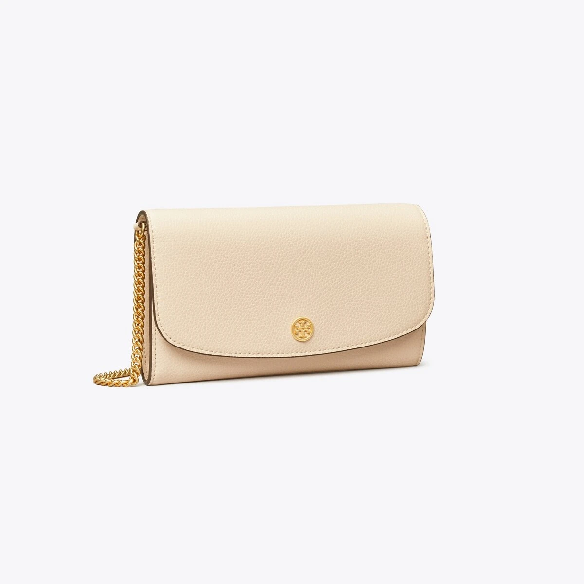 Tory Burch Robinson Pebbled Chain Wallet 4 Tory Burch Robinson Pebbled Chain Wallet - Image 2