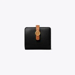 Tory Burch Robinson Pebbled Mini Wallet