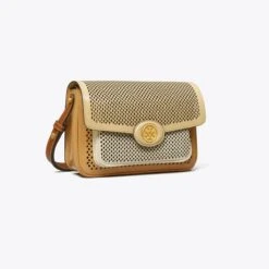 Tory Burch Robinson Perforated Color-Block Convertible Shoulder Bag 11 Tory Burch Robinson Perforated Color-Block Convertible Shoulder Bag -Chic Style Shop Robinson20Perforated20Color Block20Convertible20Shoulder20Bag.TB 148641 960 SLANG.pdp 1200x1200 1