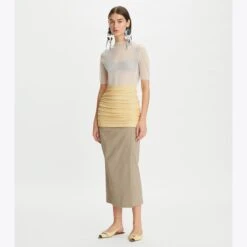 Tory Burch Ruched Mini Skirt -Chic Style Shop Ruched20Mini20Skirt.TB 151138 700 20230310 OMFRO.pdp 1200x1200 1