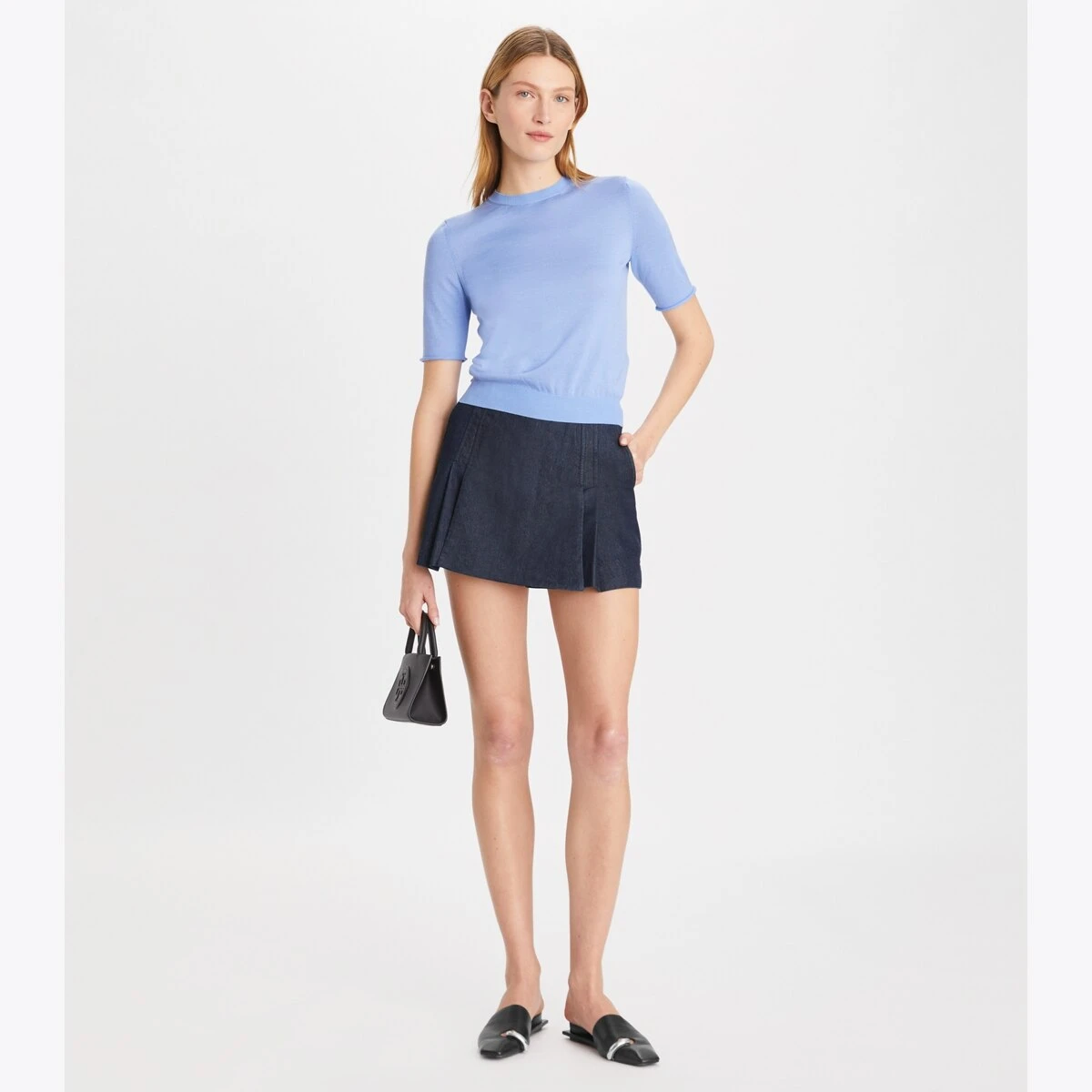 Tory Burch Short-Sleeve Crewneck 6 Tory Burch Short-Sleeve Crewneck - Image 4
