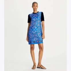 Tory Burch Silk-Front Sweater Dress -Chic Style Shop Silk Front20Sweater20Dress.TB 152204 480 20230509 OMFRO.pdp 1200x1200 1