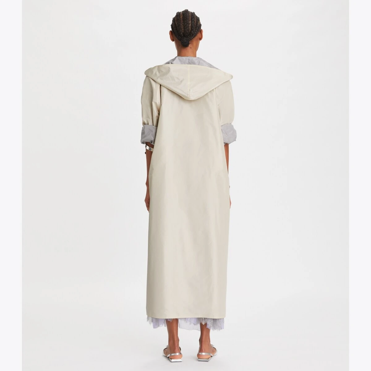 Tory Burch Silk Taffeta Trench 6 Tory Burch Silk Taffeta Trench - Image 4