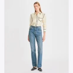 Tory Burch Silk Twill Brigitte Shirt 9 Tory Burch Silk Twill Brigitte Shirt -Chic Style Shop Silk20Twill20Brigitte20Shirt.TB 148215 104 20230113 OMFRO.pdp 1200x1200 1