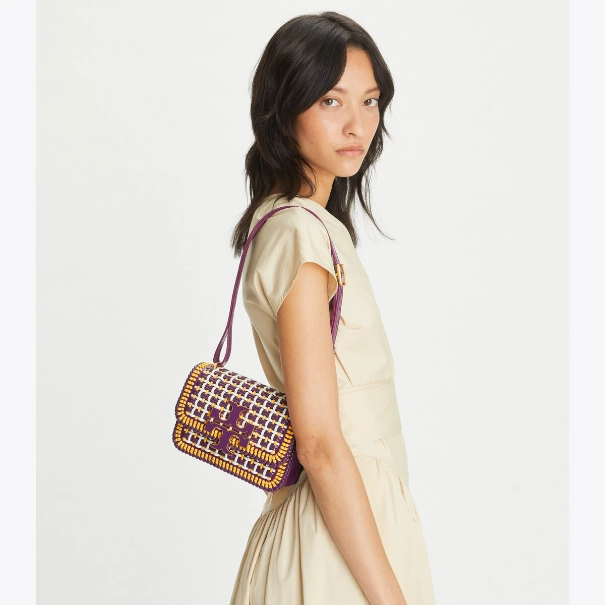 Tory Burch Small Eleanor Bistro Chair Convertible Shoulder Bag 3 Tory Burch Small Eleanor Bistro Chair Convertible Shoulder Bag