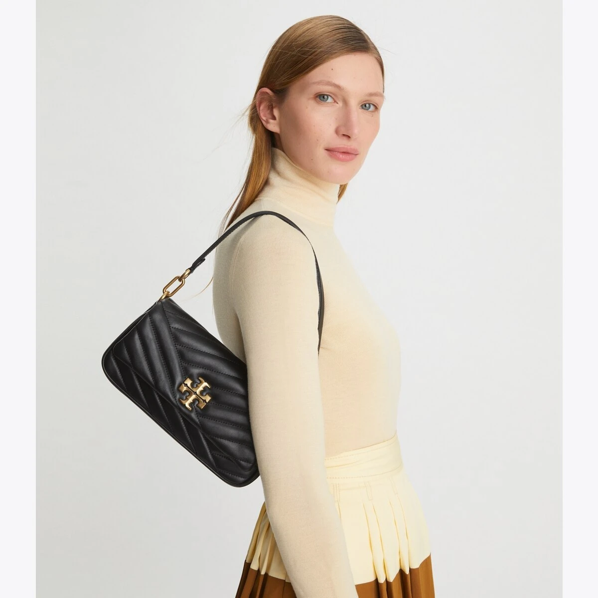 Tory Burch Small Kira Chevron Flap Shoulder Bag 3 Tory Burch Small Kira Chevron Flap Shoulder Bag