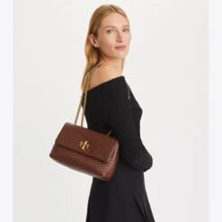 Tory Burch Small Kira Moto Quilt Convertible Shoulder Bag