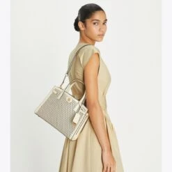 Tory Burch Small Robinson Perforated Satchel -Chic Style Shop Small20Robinson20Perforated20Satchel.TB 149265 250 20230531 OMACC.pdp 1200x1200 1