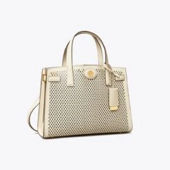 Tory Burch Small Robinson Perforated Satchel -Chic Style Shop Small20Robinson20Perforated20Satchel.TB 149265 250 SLANG.pdp 1200x1200 1