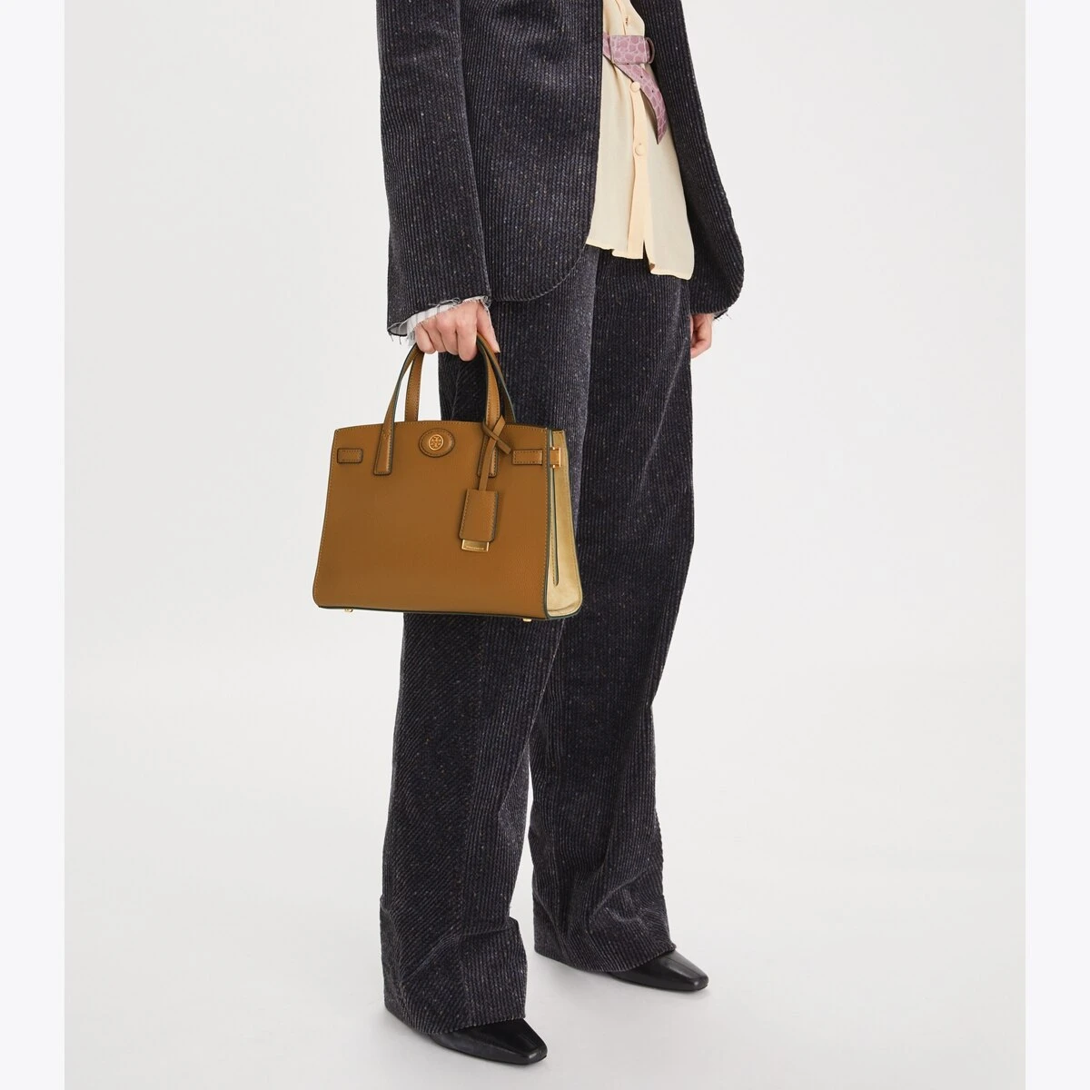 Tory Burch Small Robinson Satchel 7 Tory Burch Small Robinson Satchel - Image 5