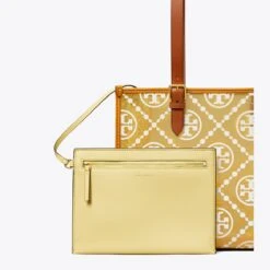 Tory Burch Small T Monogram Clear Tote