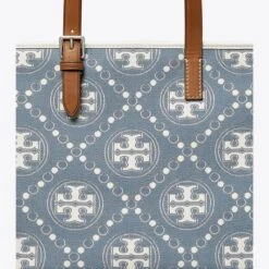 Tory Burch Small T Monogram Denim Tote -Chic Style Shop Small20T20Monogram20Denim20Tote.TB 146663 400 SLDET.pdp 1200x1200 1