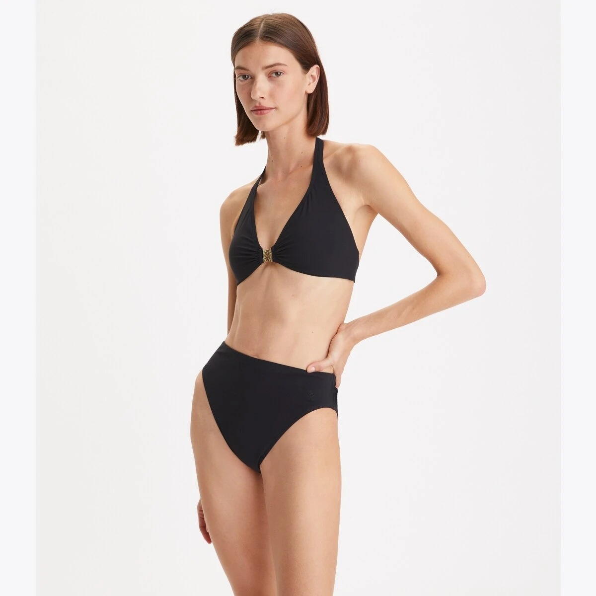Tory Burch Solid High-Waisted Bikini Bottom 4 Tory Burch Solid High-Waisted Bikini Bottom - Image 2