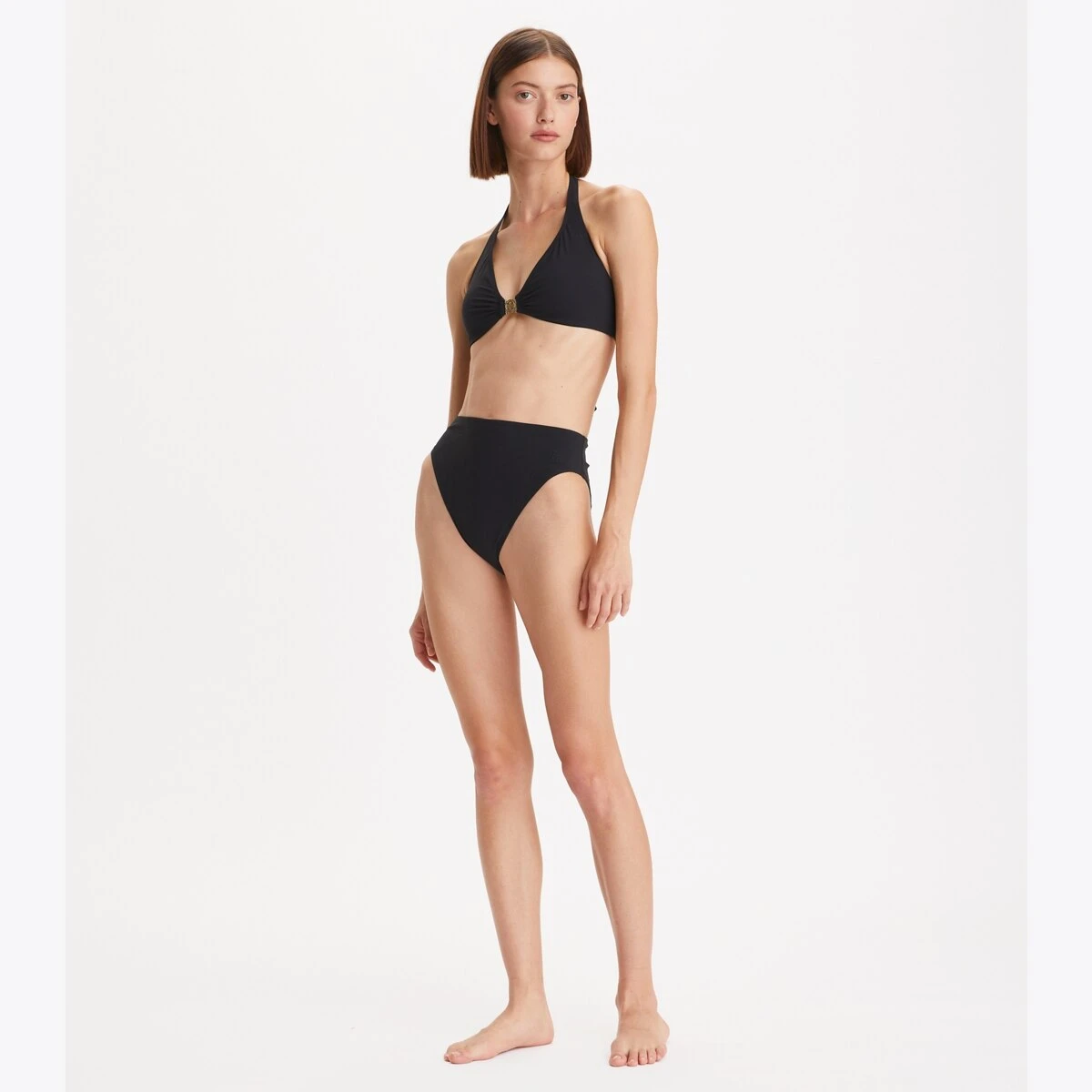 Tory Burch Solid High-Waisted Bikini Bottom 6 Tory Burch Solid High-Waisted Bikini Bottom - Image 4
