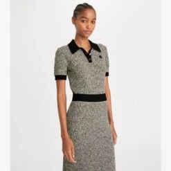 Tory Burch Speckled Knit Polo -Chic Style Shop Speckled20Knit20Polo.TB 152174 003 20230626 OMDET.pdp 1200x1200 1