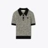 Tory Burch Speckled Knit Polo -Chic Style Shop Speckled20Knit20Polo.TB 152174 003 SLFRO.pdp 1200x1200 1