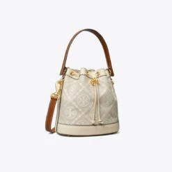 Tory Burch T Monogram Bucket Bag
