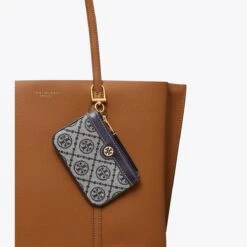 Tory Burch T Monogram Card Case Key Ring -Chic Style Shop T20Monogram20Card20Case20Key20Ring.TB 80799 405 SLDET.pdp 1200x1200 1