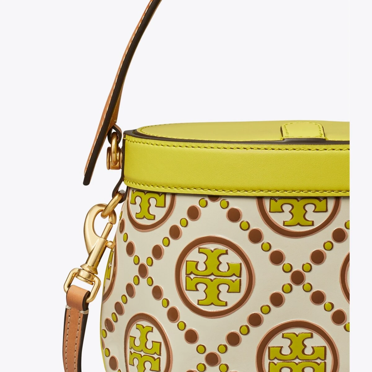 Tory Burch T Monogram Contrast Embossed Canteen 5 Tory Burch T Monogram Contrast Embossed Canteen - Image 3
