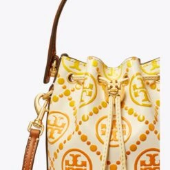 Tory Burch T Monogram Degradé Mini Bucket Bag -Chic Style Shop T20Monogram20Degrade20Mini20Bucket20Bag.TB 148682 104 SLDET.pdp 1200x1200 1