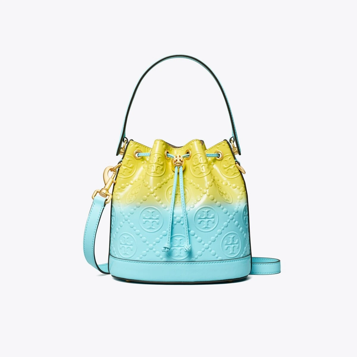 Tory Burch T Monogram Dip-Dye Bucket Bag 7 Tory Burch T Monogram Dip-Dye Bucket Bag - Image 5