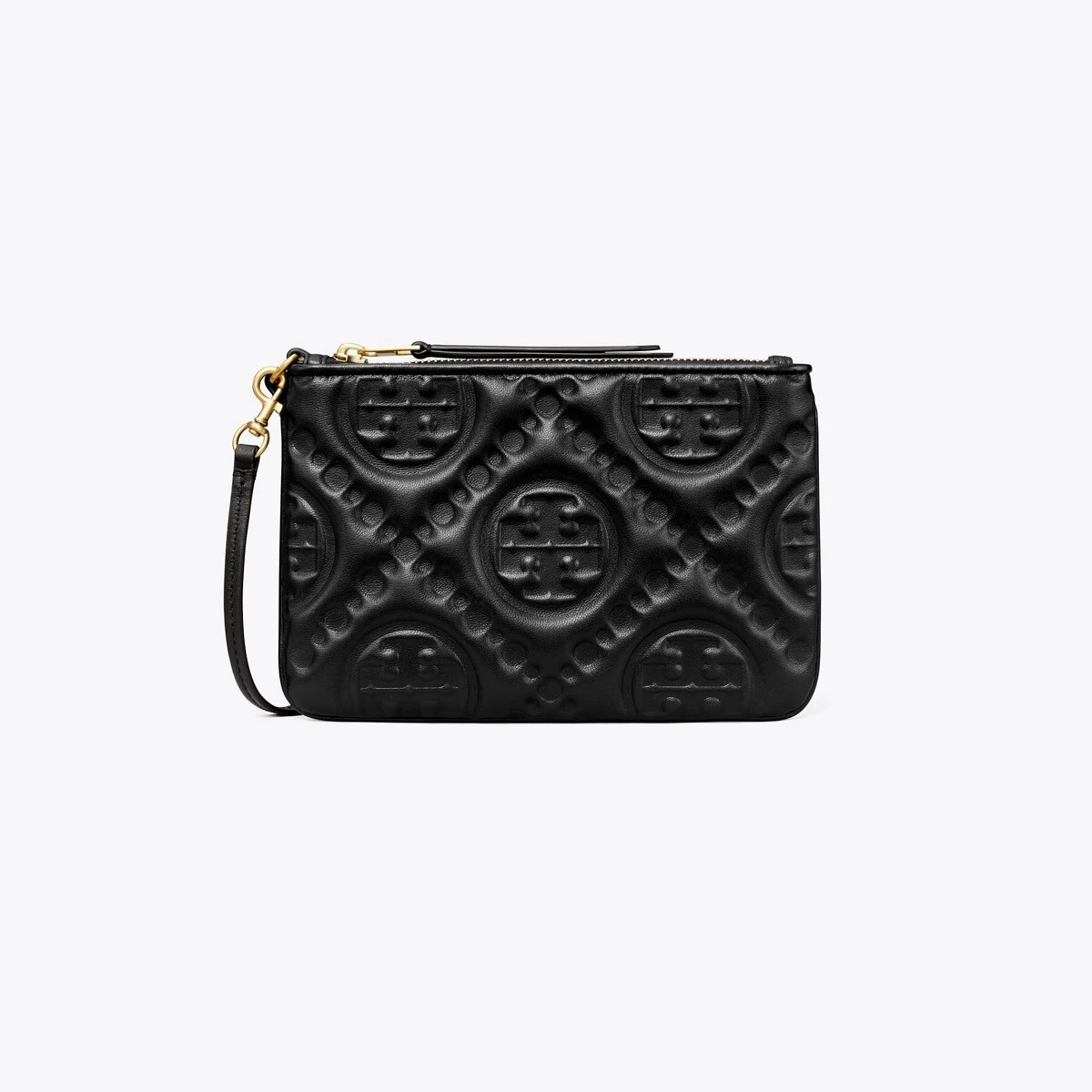 Tory Burch T Monogram Embossed Pouch 3 Tory Burch T Monogram Embossed Pouch