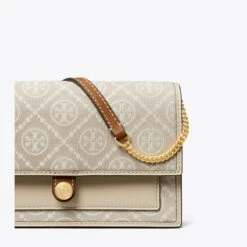 Tory Burch T Monogram Jacquard Chain Wallet -Chic Style Shop T20Monogram20Jacquard20Chain20Wallet.TB 149061 254 SLDET.pdp 1200x1200 1