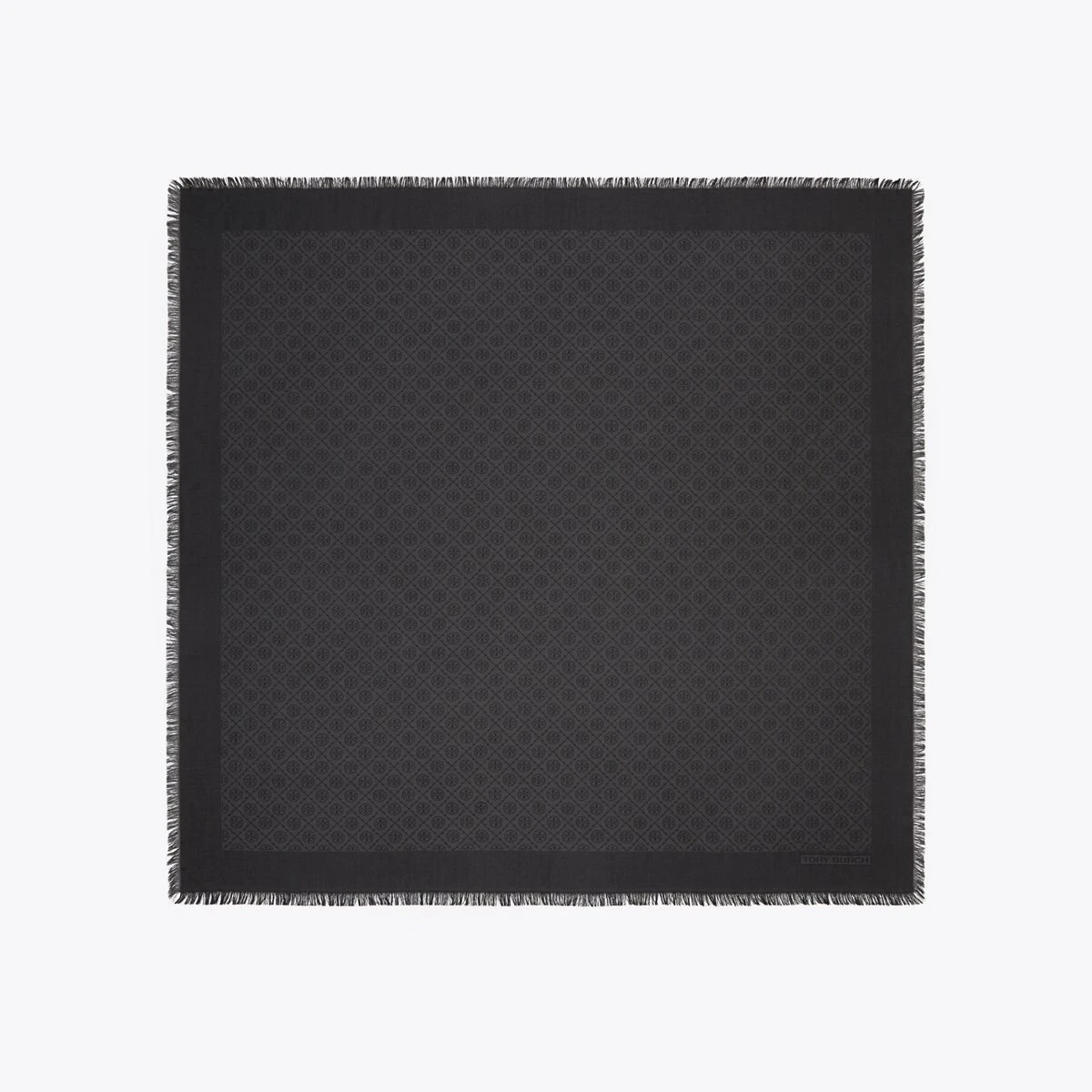 Tory Burch T Monogram Jacquard Traveler Scarf 6 Tory Burch T Monogram Jacquard Traveler Scarf - Image 4